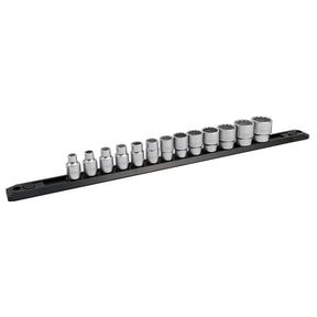 17 Piece Professional Socket Set -12 Point - 3/8" Drive - SAE