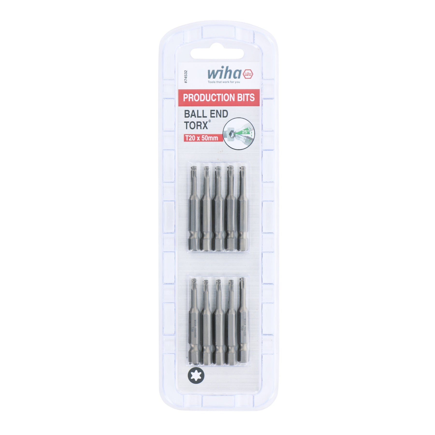 Torx Bit T27 - 50mm -  10 Pack