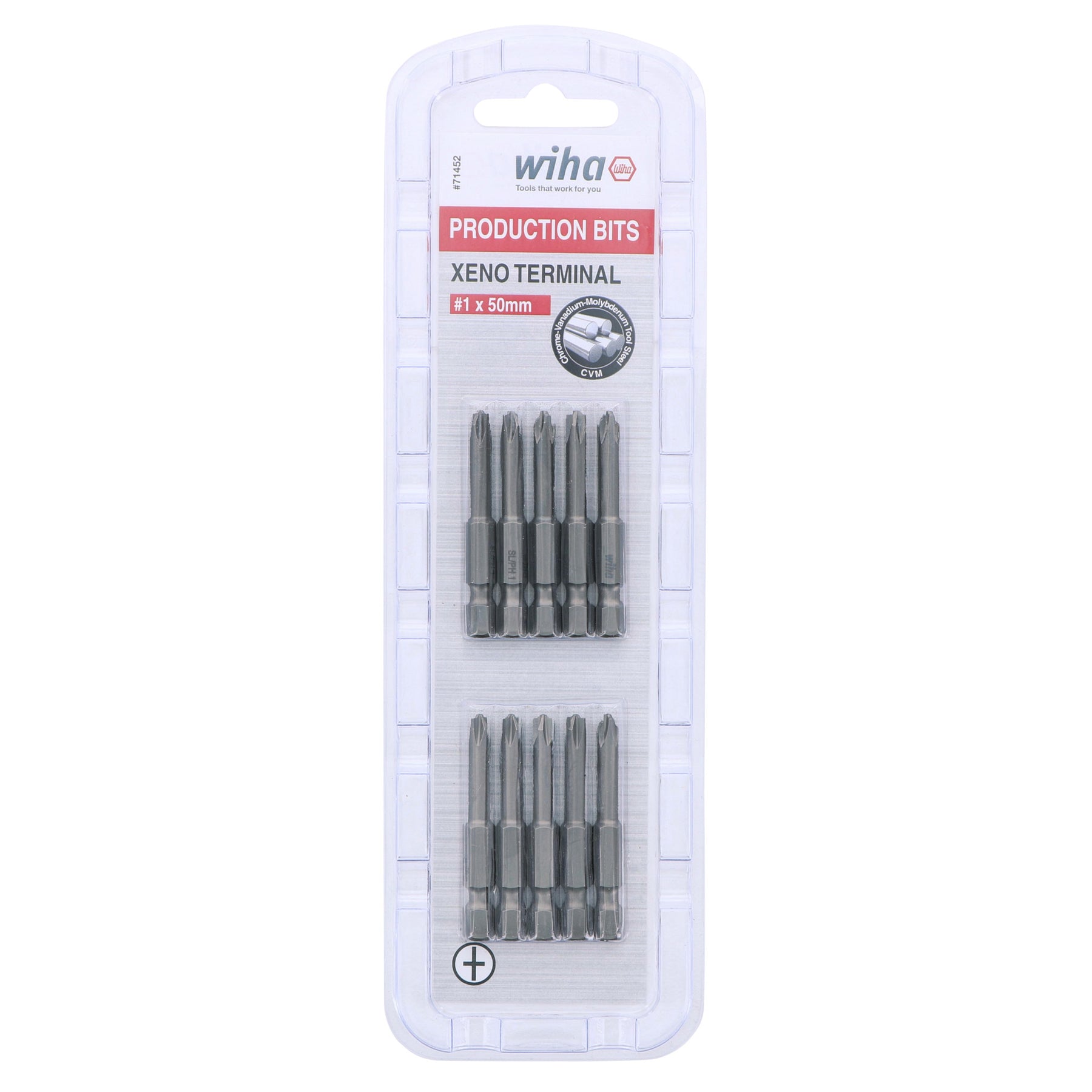 Xeno Terminal Block Bit #1 - 50mm -  10 Pack