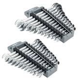 24 Piece Combination Ratchet Wrench Set - Metric and SAE