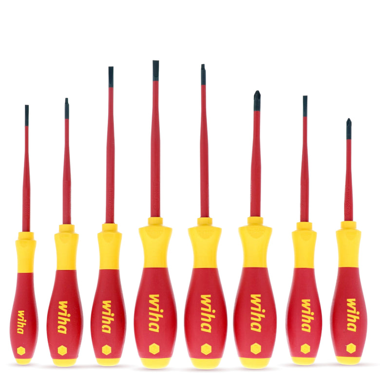 8 Piece Insulated SlimLine Screwdriver Set