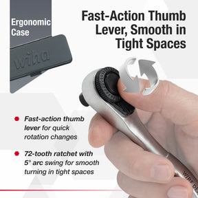 32 Piece GoBox Security Bit Set with Mini Ratchet