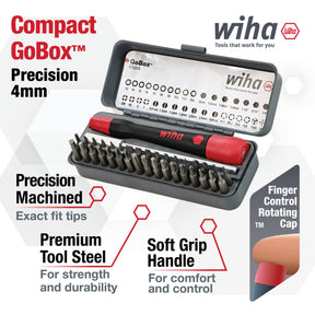 36 Piece GoBox Precision Micro Bit Set