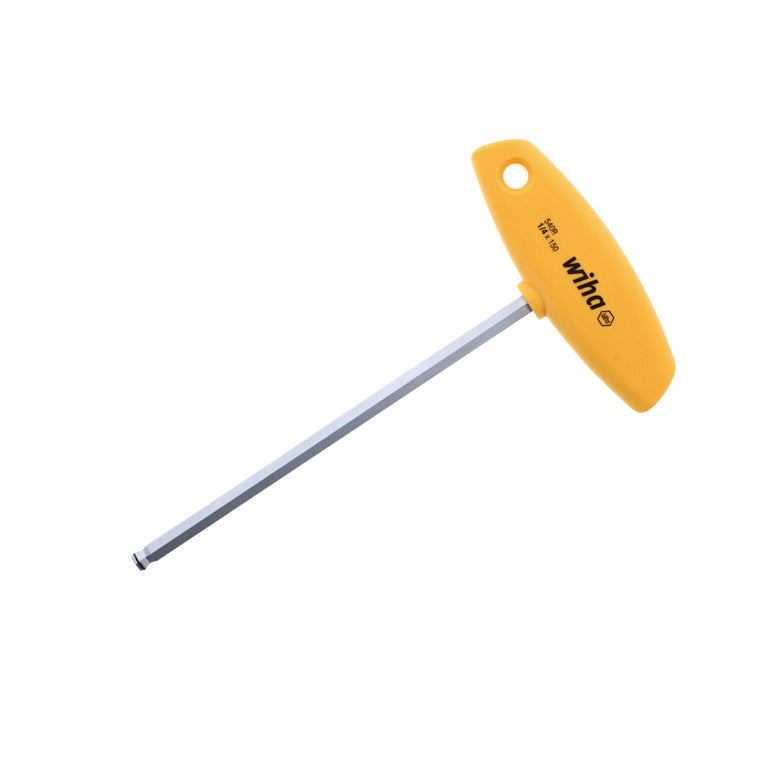Classic Grip MagicRing Ball End Hex T-handle 1/4"