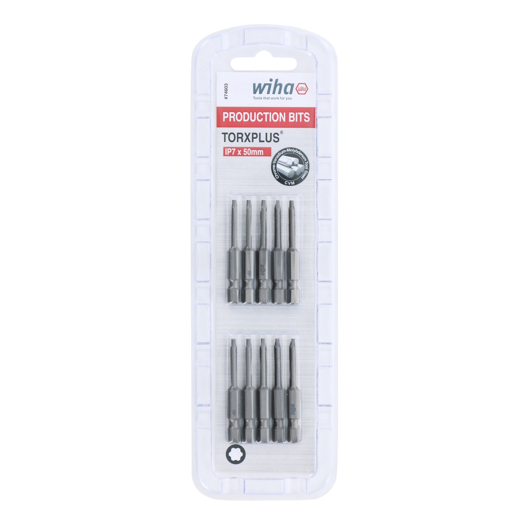 TorxPlus Bit IP7 - 50mm -  10 Pack