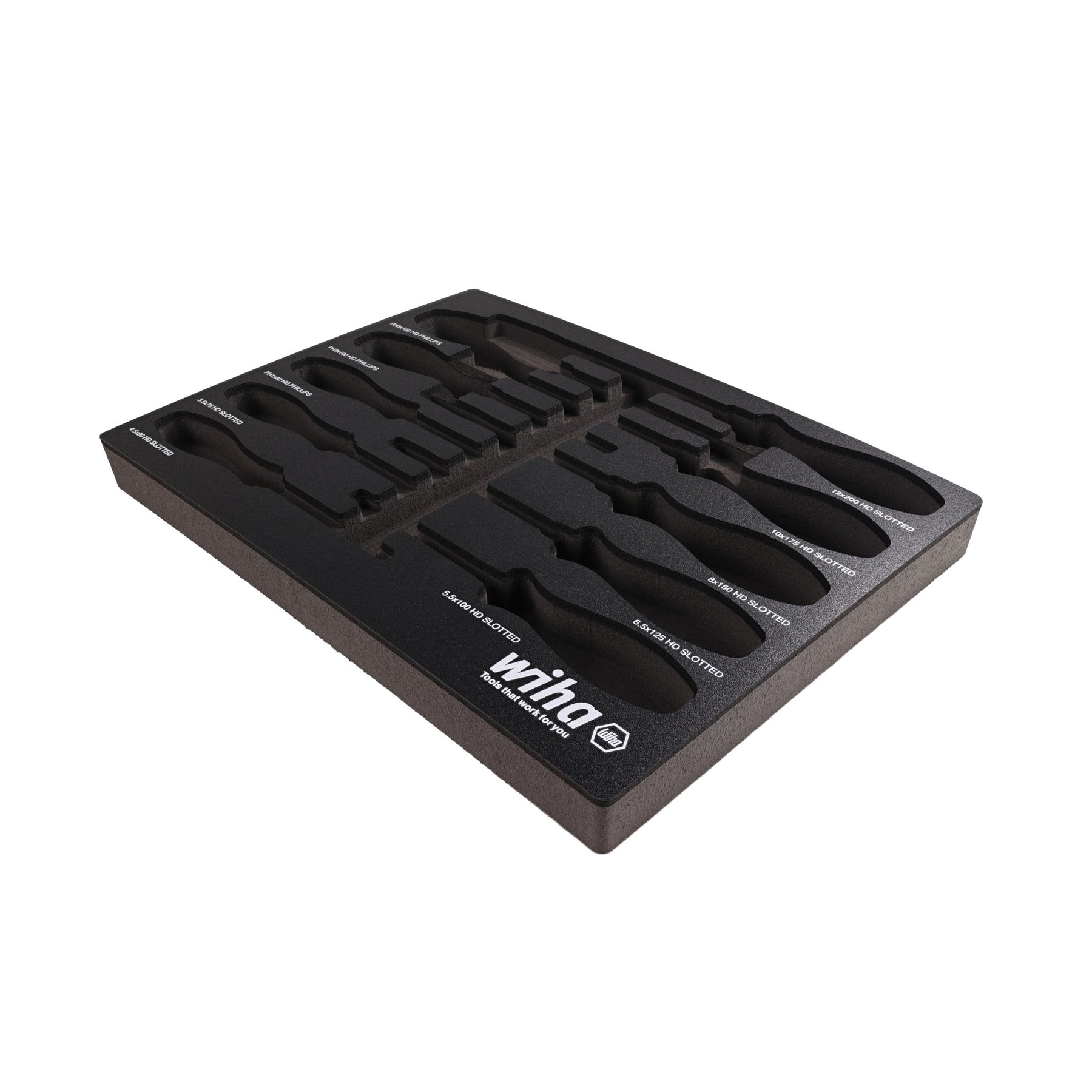 EMPTY FOAM TRAY FOR 10 PC HD SOFTFINISH SET