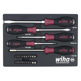 25 Piece MicroFinish Screwdriver Tray Set