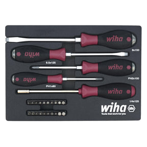 25 Piece MicroFinish Screwdriver Tray Set