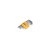 5 Piece Mini Hex L-Key Short Arm Set - Inch
