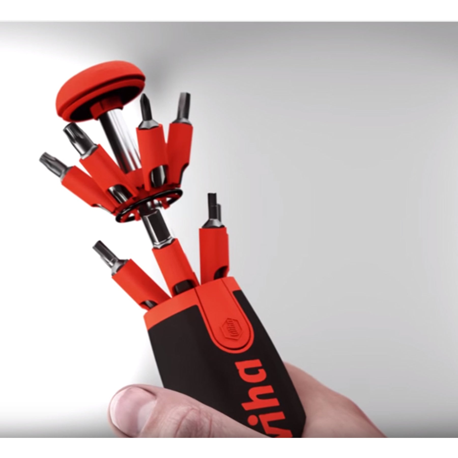 14 Piece Ultra Driver 26-in-1 Industrial Bit Holder Set