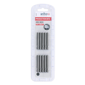 Hex Bit 1/4 - 50mm -  10 Pack