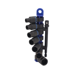 8 Piece 3/8" Drive Metric Impact Socket Set