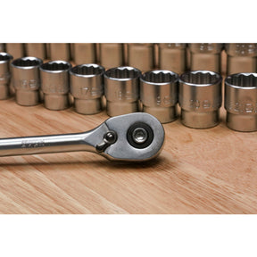 63-Piece 3/8” Drive MM and SAE Socket Set