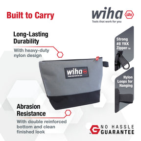 Multi-Purpose Heavy-Duty Zipper Tool Pouch