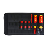 Wiha 28795 12 Piece Insulated TorqueVario-S (0.8-5.0 Nm) and SlimLine Blade Set