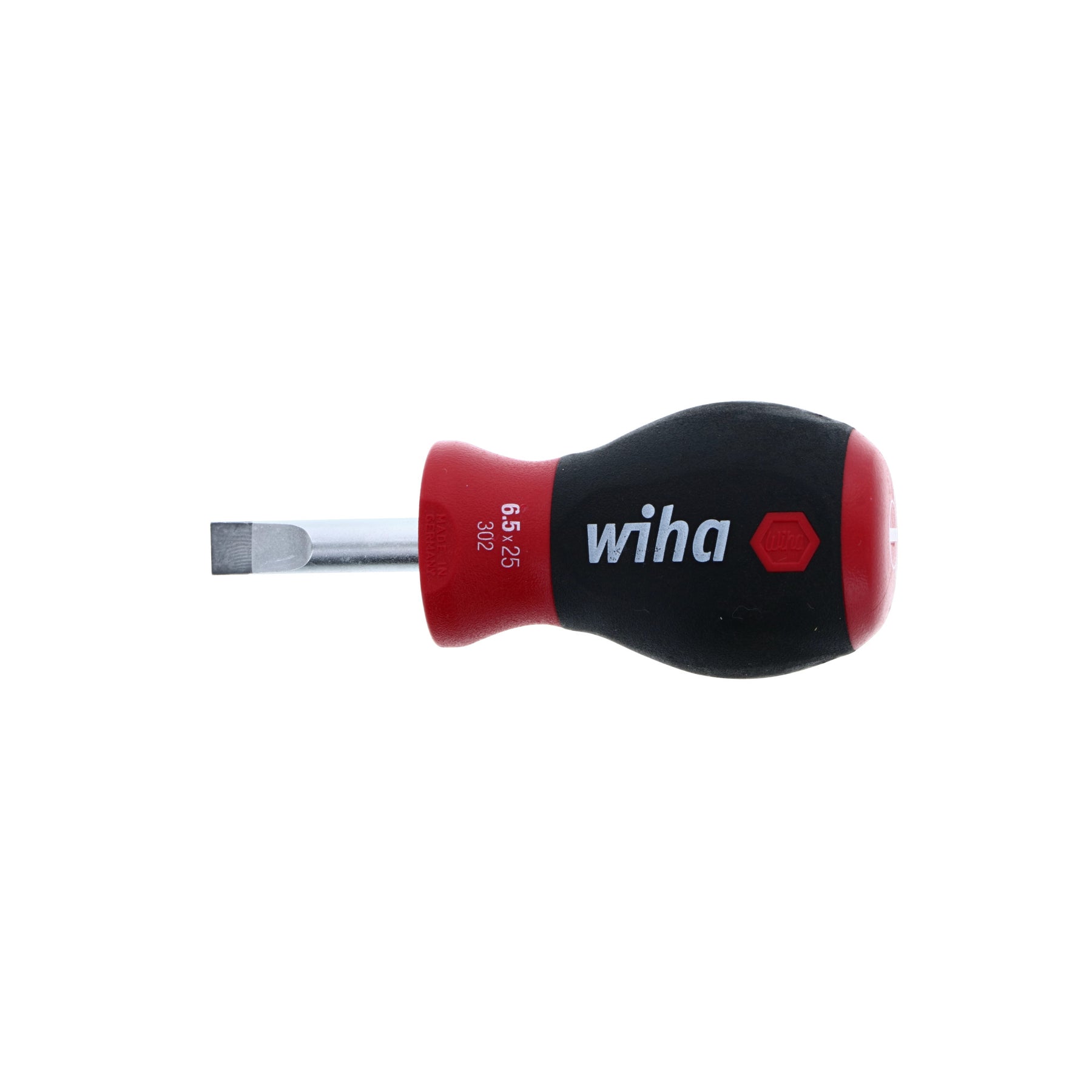 SoftFinish Stubby Slotted Screwdriver 6.5mm x 25mm