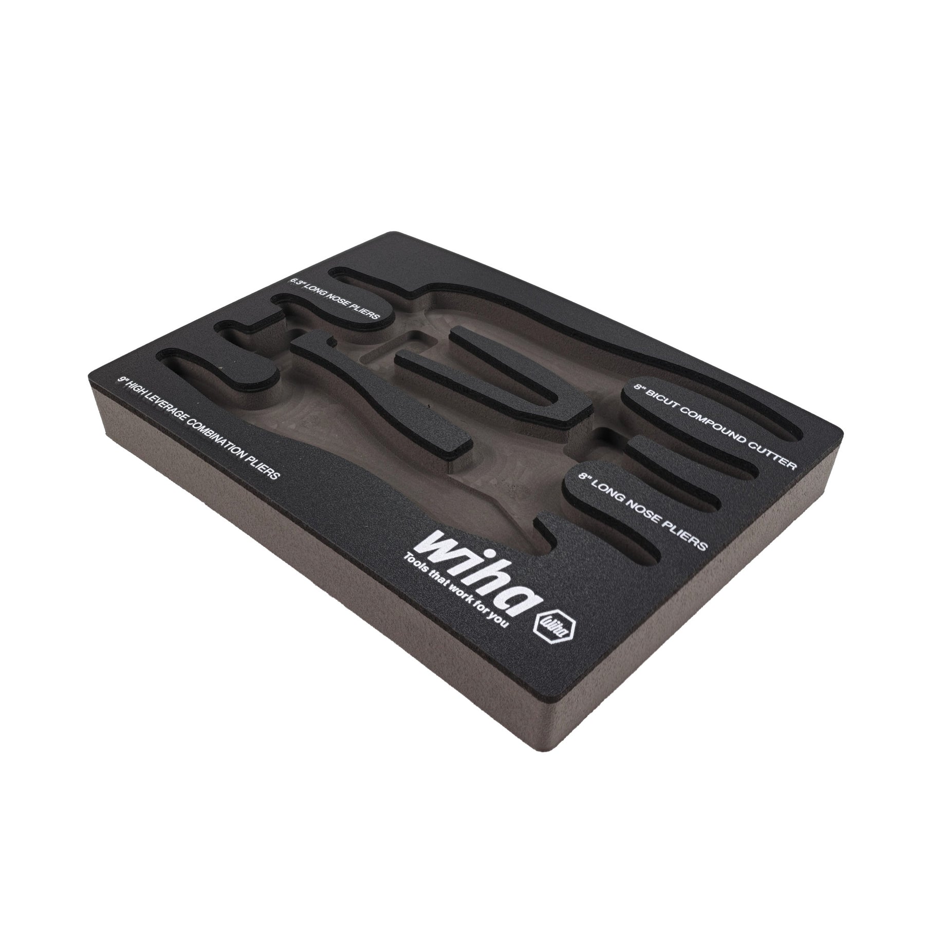 Empty Foam Tray for 4 Piece Pliers/Cutter Set