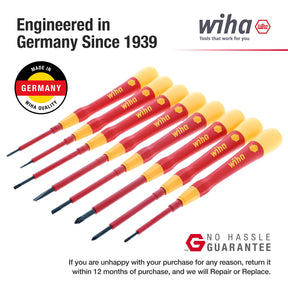 8 Piece Insulated PicoFinish Precision Screwdriver Set