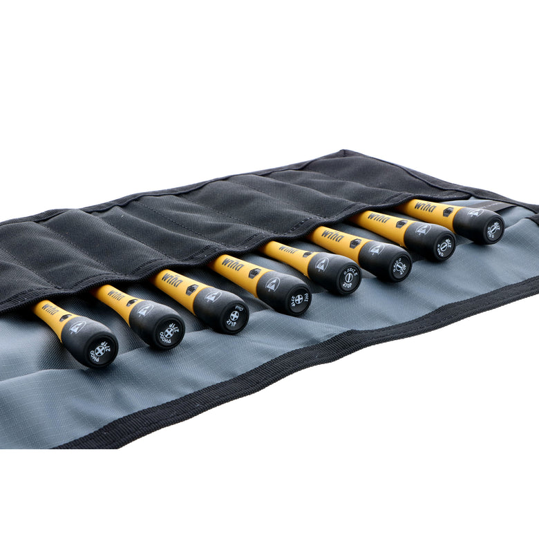 8 Piece ESD Safe Picofinish Precision Screwdriver Set in Pouch