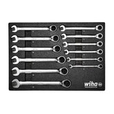 Metric MagicRing Ratcheting Wrench Tray Set