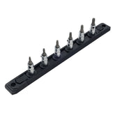 6 Piece Torx Bit Socket 1/4" Drive Set - T10-T30