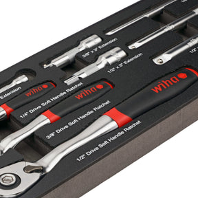 9 Piece SoftFinish Ratchet Tray Set