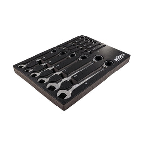 SAE MagicRing Ratcheting Wrench Tray Set