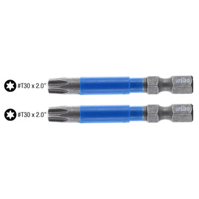 TerminatorBlue Impact Bit Torx T30 - 2 Inch - 2 Pack