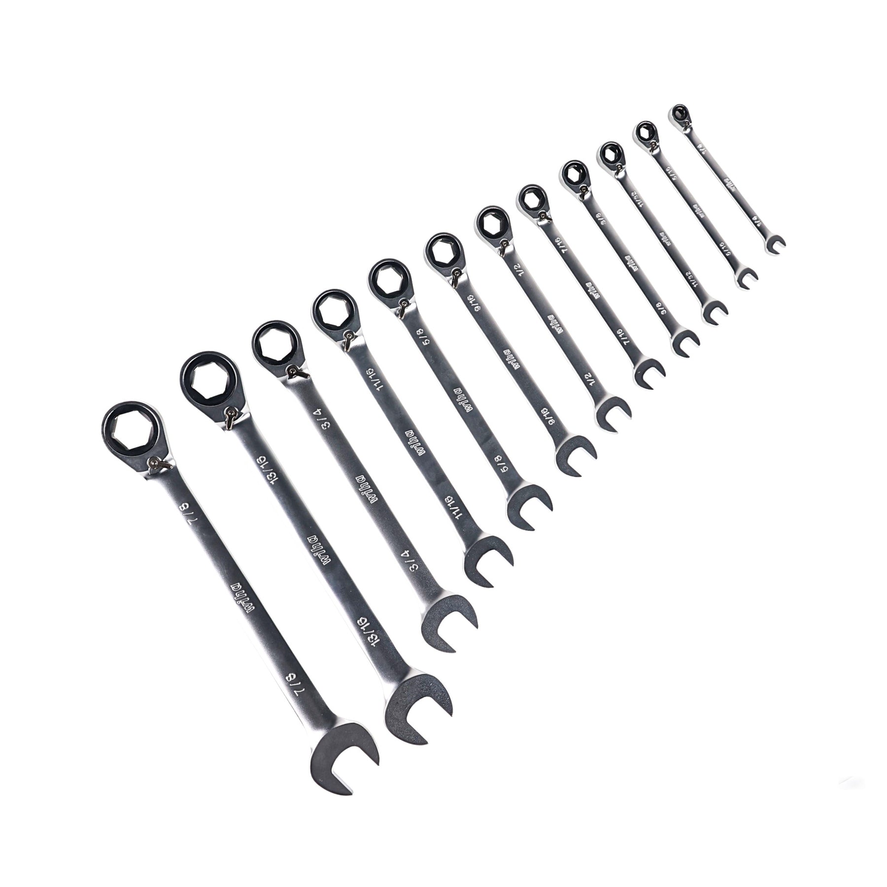 SAE MagicRing Ratcheting Wrench Tray Set
