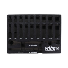 EMPTY FOAM TRAY FOR 3/8" INCH SOCKET SET