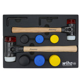 14 Piece Split Head Mallet Tray Set