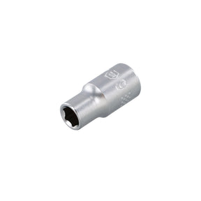 6 Point - 1/4 Inch Drive Socket - 6.0mm x 25mm