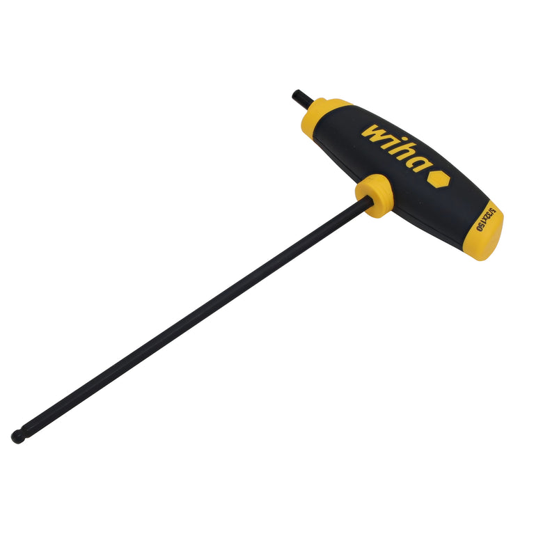 SoftGrip Ball End Hex T-handle 5/32"