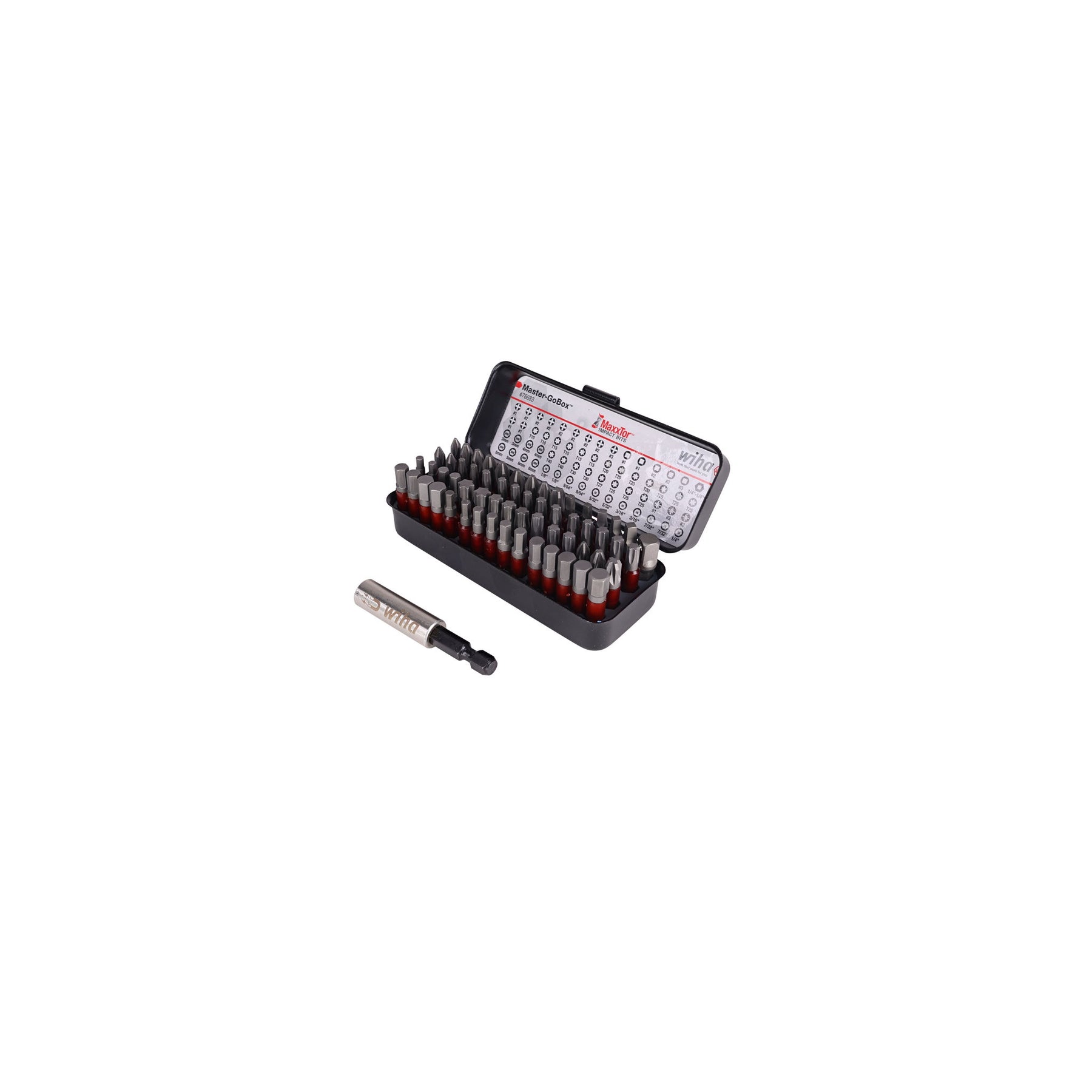 61 Piece GoBox MaxxTor Impact Bit Set