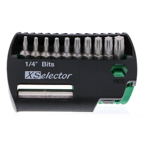 11 Piece Torx Xselector and Magnetic Bit Holder Set - T7 - T40