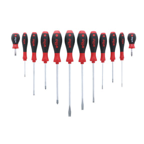 12 Piece SoftFinish Slotted and Phillips Screwdriver Set