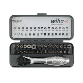 32 Piece GoBox Security Bit Set with Mini Ratchet