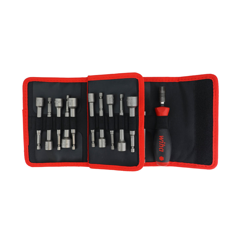 22 Piece CentroFix Bit Holder and Power Blade Nut Driver Set