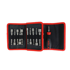 22 Piece CentroFix Bit Holder and Power Blade Nut Driver Set