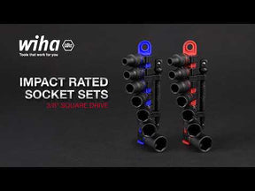 8 Piece 3/8" Drive SAE Impact Socket Set