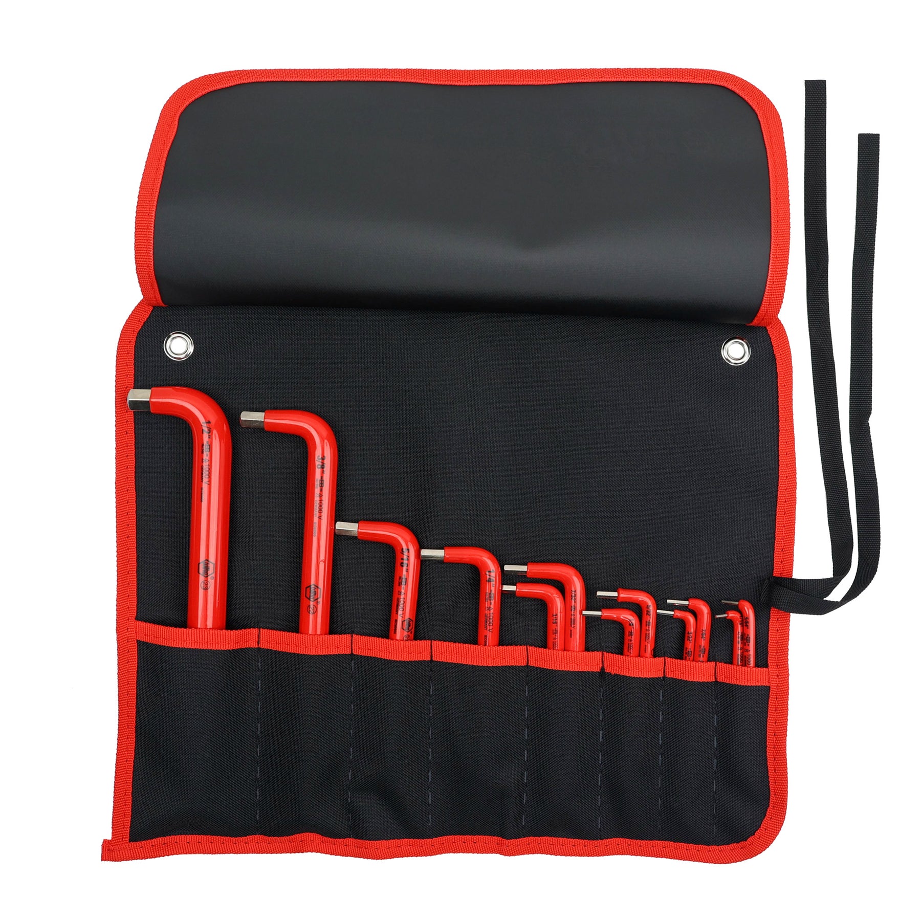 12 Piece Insulated Hex L-Key Set - Inch