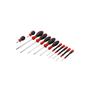 12 Piece Screwdriver Set - PicoFinish Precision, SoftFinish Standard and Stubby