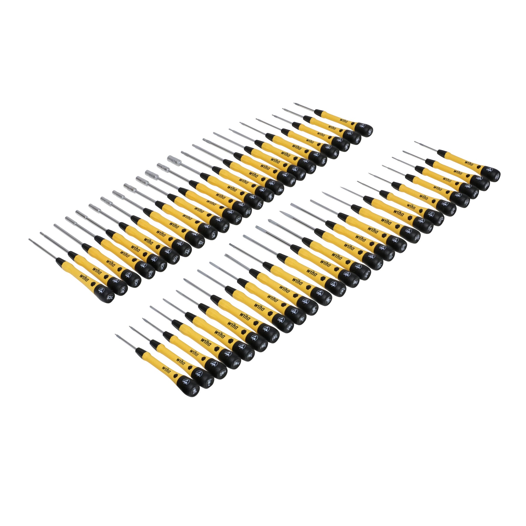 50 Piece Master Technician's ESD Safe PicoFinish Precision Screwdriver Bench Top Set