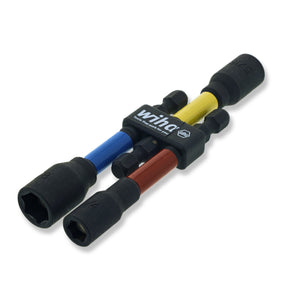 3 Piece Color Coded Magnetic Nut Setter SAE Set 3"