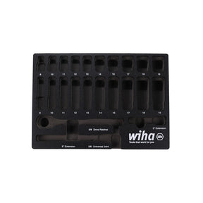 EMPTY FOAM TRAY FOR 3/8" METRIC SOCKET SET