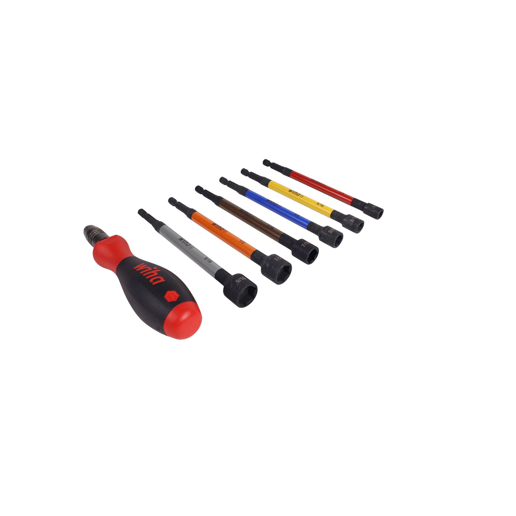 Color-Coded SAE Nut Setters with CentroFix Handle