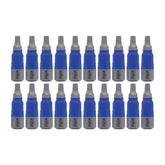 Wiha 70065 TerminatorBlue Impact Bit Square #2 - 1 Inch - 20 Pack
