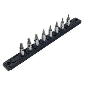 8 Piece Ball End Hex Bit Socket Set - SAE