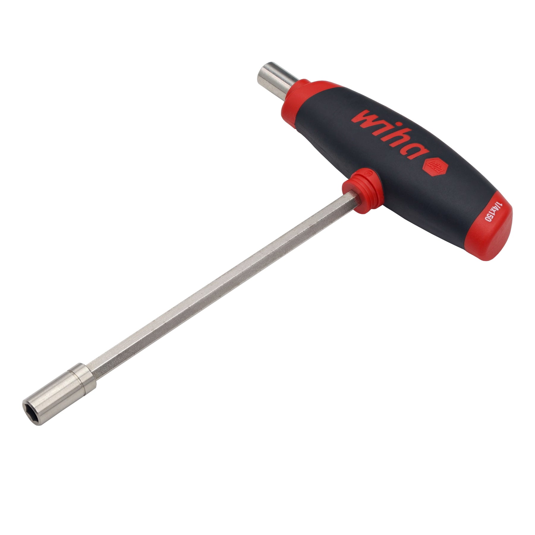 SoftGrip T-Handle Dual Drive Magnetic 1/4" Bit Holders