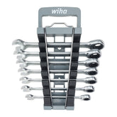 7 Piece Combination Ratchet Wrench Set - Metric